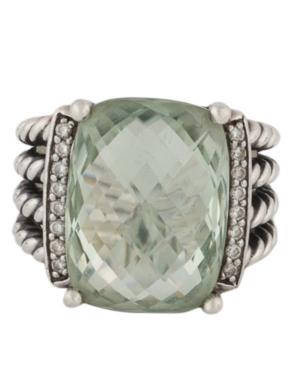 David Yurman Wheaton Parsolite and Diamond